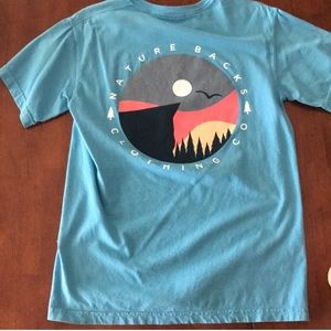 Comfort colors nature back tshirt